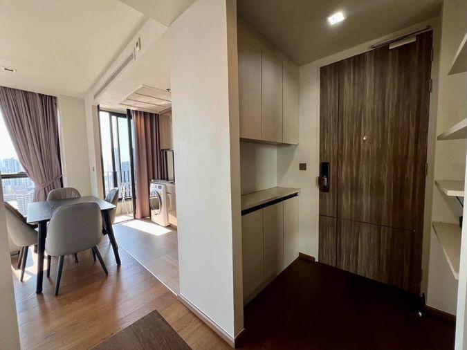รูป IDEO Q Sukhumvit 36 ปล่อยเช่า ห้องสวยสไตล์โมเดิร์น ตกแต่งสวย เฟอร์นิเจอร์ครบ 1 ห้องนอน 1 ห้องน้ำ พร้อมเข้าอยู่ - รูปที่ 2/9