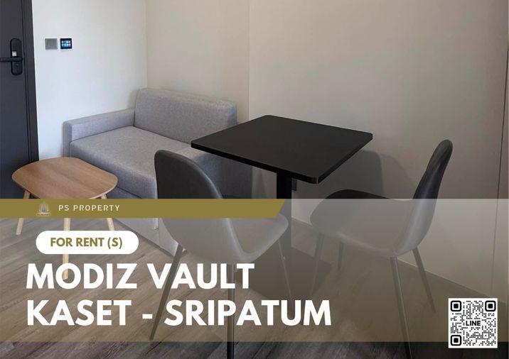 รูป ให้เช่า 🔥 MODIZ VAULT Kaset - Sripatum 🔥 เฟอร์นิเจอร์ และ เครื่องใช้ไฟฟ้าครบ ติด ม.เกษตร - รูปที่ 1/7