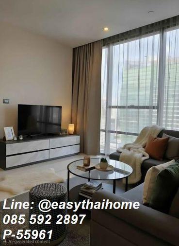 รูป P-55961 🔥 ให้เช่าคอนโด ชั้น 23 The Bangkok Sathorn (1 ห้องนอน) ใกล้ BTS สุรศักดิ์ Line ID: @easythaihome 085-592-2897 - รูปที่ 7/7