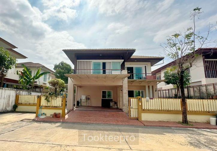 รูป ขายบ้าน พิศาล เลียบด่วน ประชาอุทิศ ทุ่งครุ หลังริมใน - รูปที่ 1/16