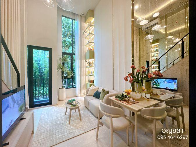 รูป 🔥 LOVE Charoen Nakhon | LOFT 2 ชั้น พท.รวม 35 ตร.ม. เพียง 5.29 ล้าน ฟรีเฟอร์ฯ | คุณปุ้ย 099-449-2665* - รูปที่ 1/11
