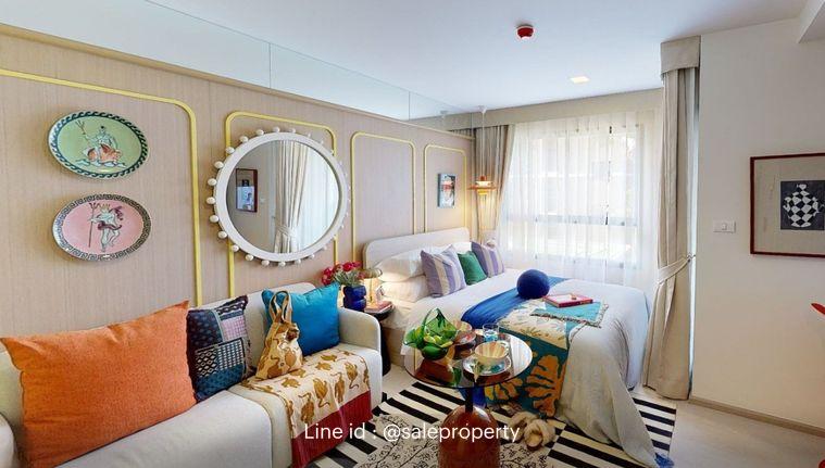 รูป D condo air ลาดกระบัง 1ห้องนอน พร้อมเครื่องใช้ไฟฟ้า ราคาพิเศษโปรโมชั่นโครงการ - รูปที่ 9/10