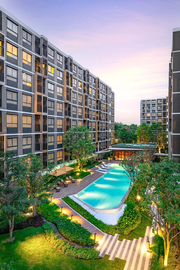 รูป Dcondo air Lad Krabang 1bed plus ไซด์ใหญ่ ฟรีค่าใช้จ่าย ณ วันโอน  - รูปที่ 4/10