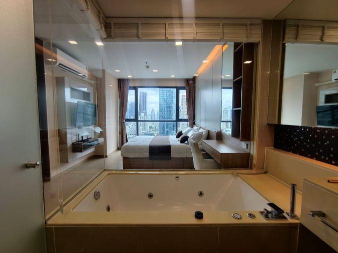รูป The Address Sathorn | ห้อง 1 ห้องนอนสุดหรู รีโนเวทใหม่ พร้อมวิวตึกมหานคร – 35,000 บาท/เดือน - รูปที่ 2/17