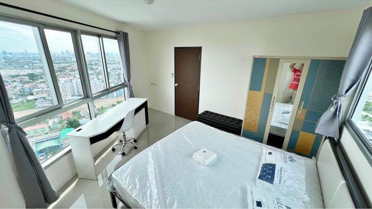 รูป ห้องว่างอัพเดต 2 ห้องนอน🛋️⚡️HunterCondo🦊อัสสกาญจน์ เพลส ศรีนครินทร์ - รูปที่ 1/8