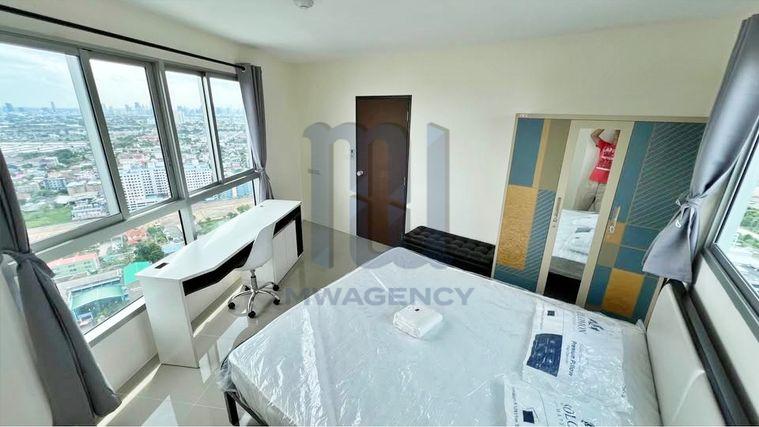 รูป ห้องว่างอัพเดต 2 ห้องนอน🛋️⚡️HunterCondo🦊อัสสกาญจน์ เพลส ศรีนครินทร์ - รูปที่ 1/8