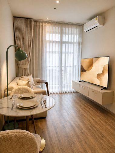 รูป Rhythm ekkamai estate ห้องตกแต่งสวย สไตล์โมเดิร์น พร้อมเฟอร์นิเจอร์ 1 ห้องนอน 1 ห้องน้ำ  - รูปที่ 1/6