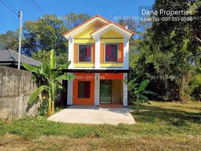 picture House for Rent near Wat Chang Keng & Wat Saraphi | 1 Min from Ton Yang Road | Business Registration Allowed | Storefront Addition Permitted - 1/8