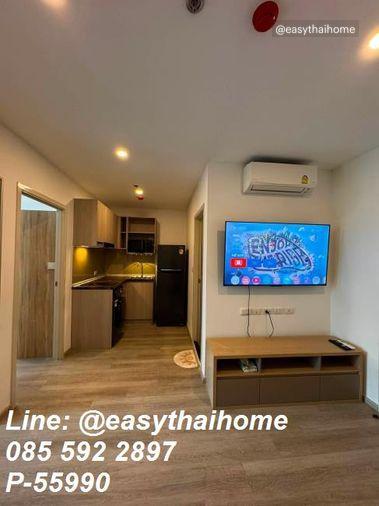 รูป P-55990 🔥 ชมห้องฟรี!! เช่าคอนโด Elio Sathorn-Wutthakat ชั้น 36 (ห้องแต่งสวย) ใกล้ BTS วุฒากาศ Line ID: @easythaihome 085-592-2897 - รูปที่ 5/12