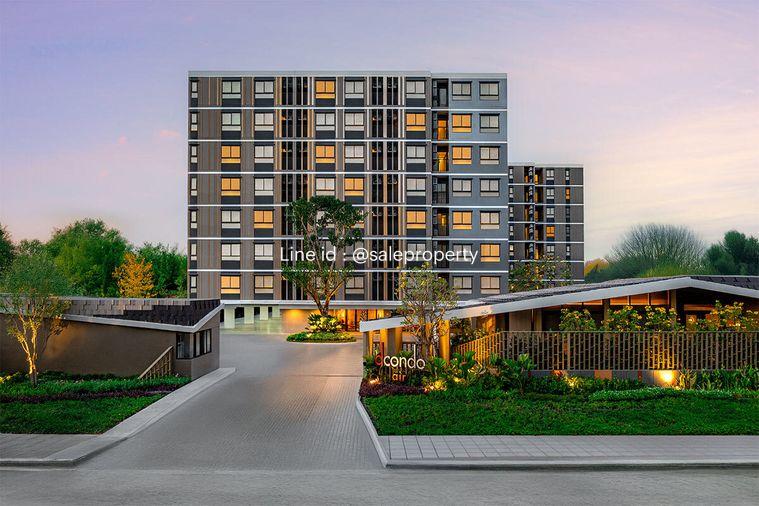 picture D condo air Lat Krabang 1 BR plus wide area, free transfer fee, with electrical appliances. - 2/10