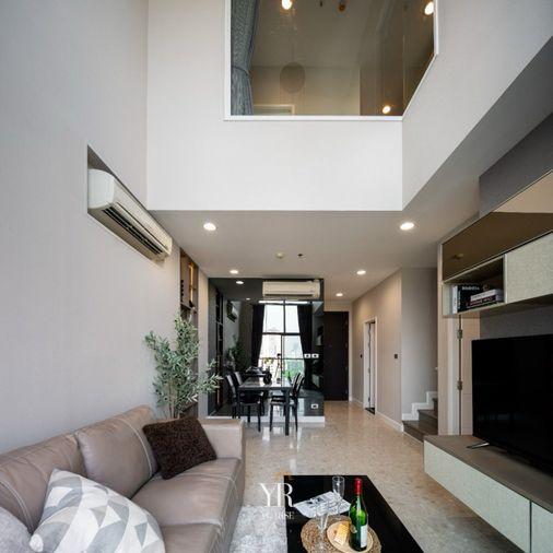 รูป The Crest sukhumvit 34 ปล่อยเช่า ห้องเพดานสูง ห้องDuplex พื้นที่กว้าง 2 ห้องนอน 2 ห้องน้ำ พร้อมเข้าอยู่ - รูปที่ 3/12