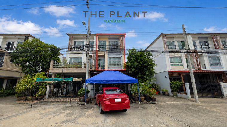 รูป ขายทาวน์โฮม 3 ชั้น หลังมุม The Plant Citi Nawamin 86 บ้านบิวท์อินพร้อมอยู่ ใกล้รถไฟฟ้าสายสีชมพู - รูปที่ 1/25