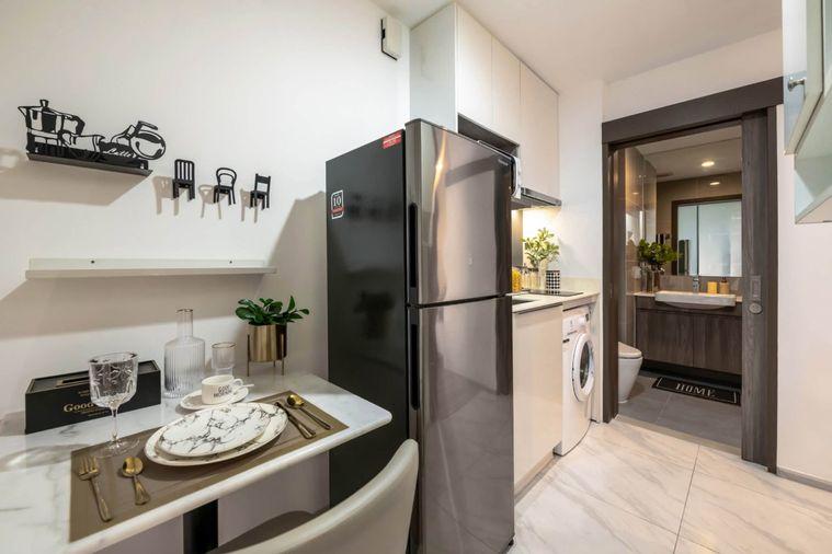 picture RS7390 For Rent: Ideo Mobi Asoke, Large Studio Unit, Newly Renovated, Elegant and Spacious, Near MRT Phetchaburi - 9/11