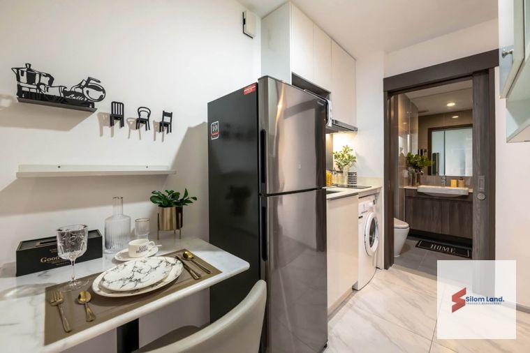picture RS7390 For Rent: Ideo Mobi Asoke, Large Studio Unit, Newly Renovated, Elegant and Spacious, Near MRT Phetchaburi - 9/11