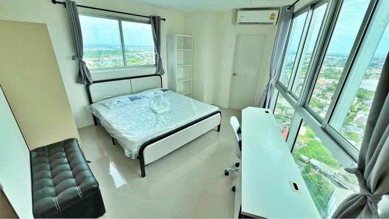 รูป ห้องว่างอัพเดต 2 ห้องนอน🛋️⚡️HunterCondo🦊อัสสกาญจน์ เพลส ศรีนครินทร์ - รูปที่ 7/8