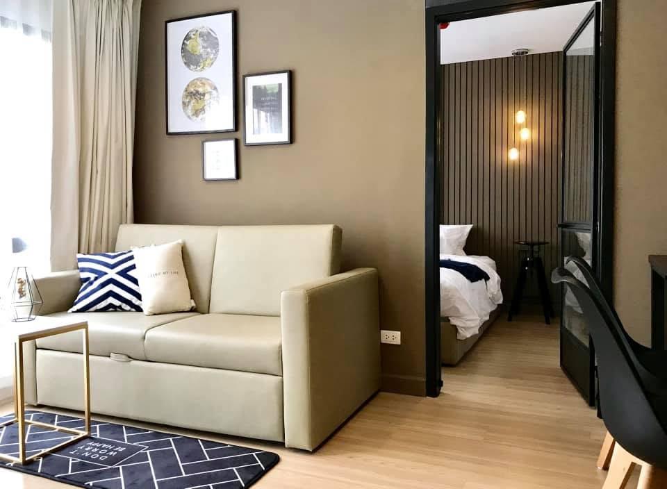 รูป ให้เช่าคอนโด The Nest Sukhumvit 22 ( BTS พร้อมพงษ์ , MRT ศูนย์ประชุมแห่งชาติสิริกิติ์) เฟอร์บิ้วอิน เครื่องใช้ไฟฟ้าครบ @onestepliving - รูปที่ 1/12