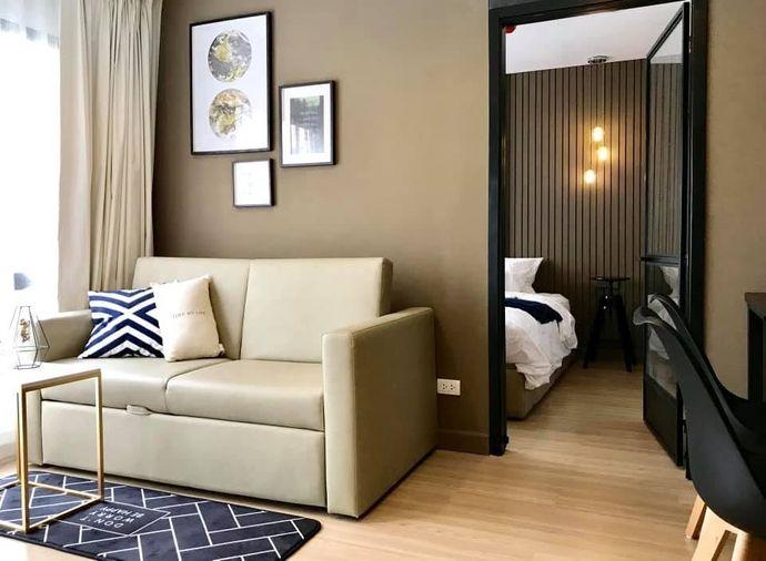รูป ให้เช่าคอนโด The Nest Sukhumvit 22 ( BTS พร้อมพงษ์ , MRT ศูนย์ประชุมแห่งชาติสิริกิติ์) เฟอร์บิ้วอิน เครื่องใช้ไฟฟ้าครบ @onestepliving - รูปที่ 1/12