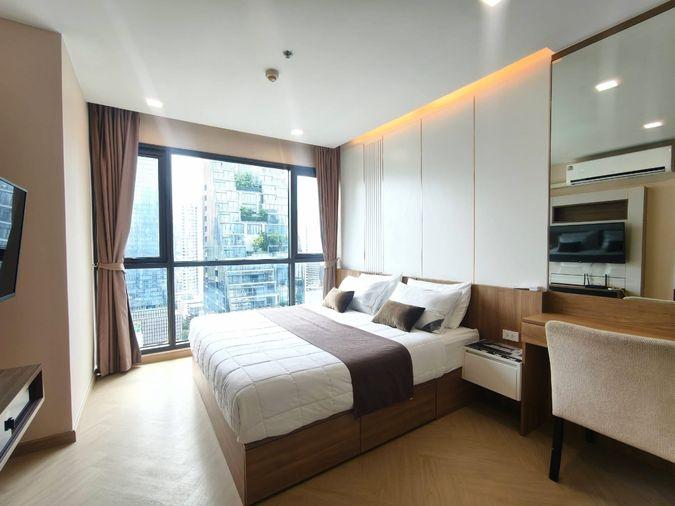 รูป The Address Sathorn | ห้อง 1 ห้องนอนสุดหรู รีโนเวทใหม่ พร้อมวิวตึกมหานคร – 35,000 บาท/เดือน - รูปที่ 4/17