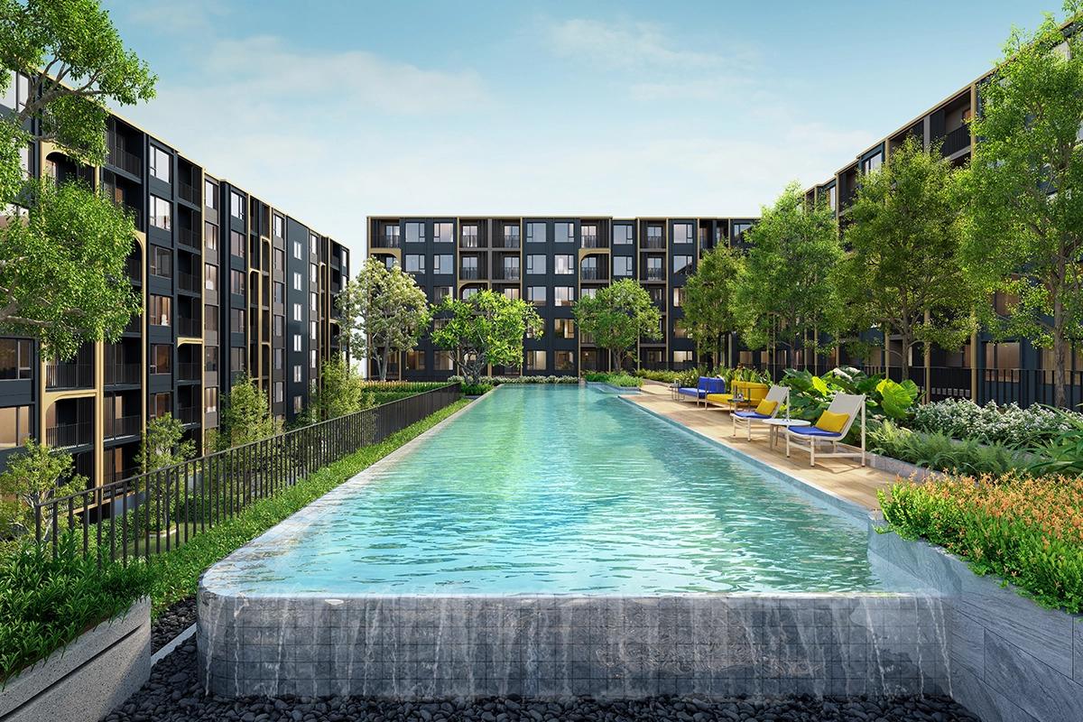 picture The Base Ratchada 19, 1 bedroom, fully furnished, pets allowed, project price - 5/12