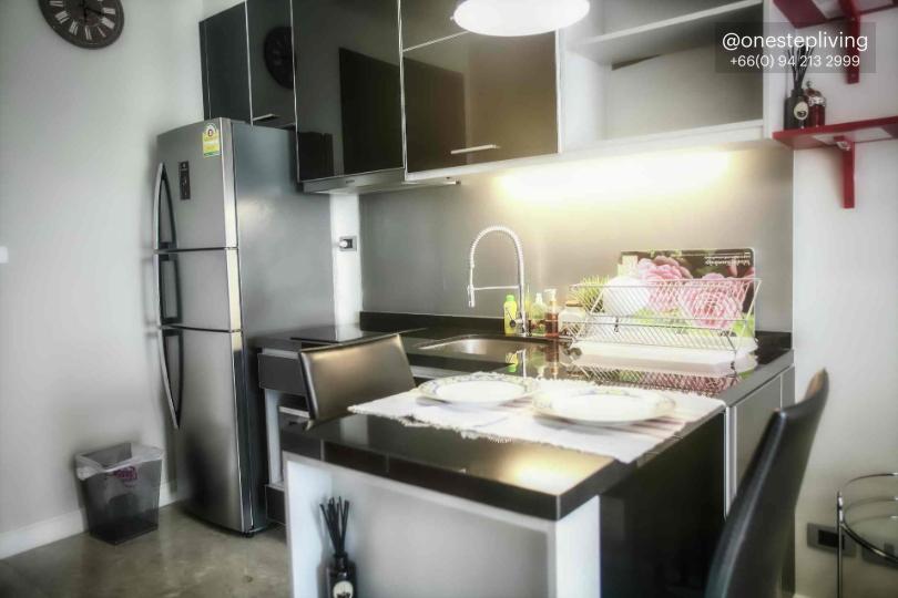 รูป 📣ให้เช่าคอนโด The Crest Sukhumvit 34 (BTS ทองหล่อ) 1ห้องนอน เฟอร์ครบ @onestepliving - รูปที่ 5/7