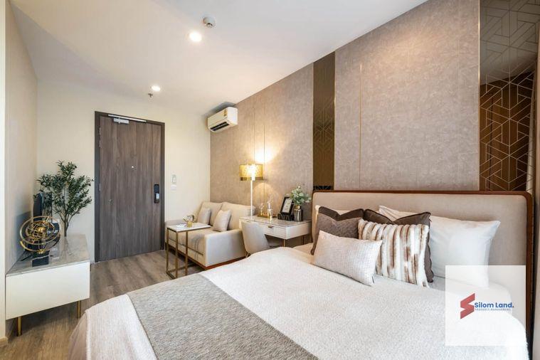 picture RS7390 For Rent: Ideo Mobi Asoke, Large Studio Unit, Newly Renovated, Elegant and Spacious, Near MRT Phetchaburi - 1/11