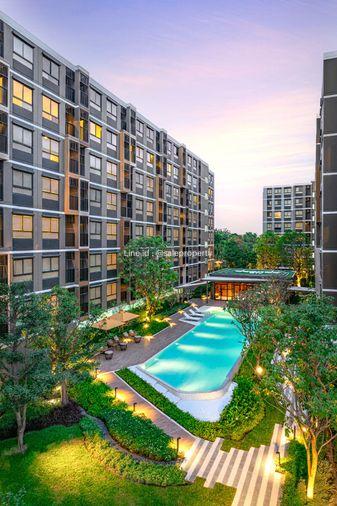 picture D condo air Lat Krabang 1 BR plus wide area, free transfer fee, with electrical appliances. - 3/10