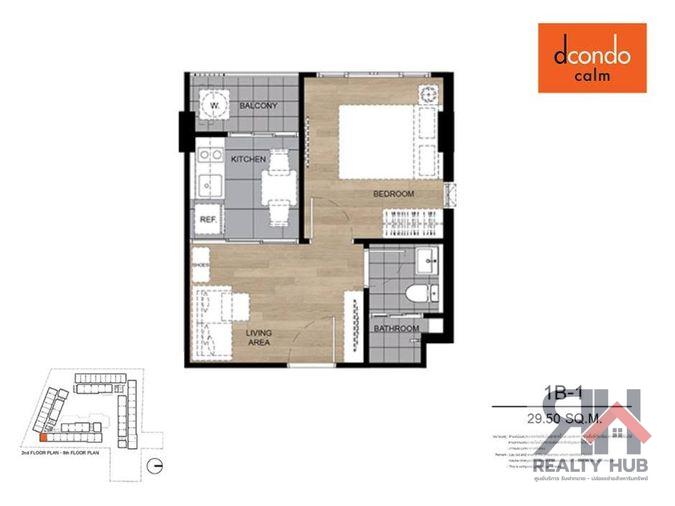 รูป 🤝🏻RB25740 ให้เช่าถูกมาก👍ดีคอนโด คาล์ม รามคำแหง 40✅แอดไลน์ @mproperty( มี @ ด้วย) แอดมินตอบไว - รูปที่ 3/14