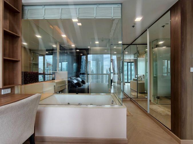 รูป The Address Sathorn | ห้อง 1 ห้องนอนสุดหรู รีโนเวทใหม่ พร้อมวิวตึกมหานคร – 35,000 บาท/เดือน - รูปที่ 17/17