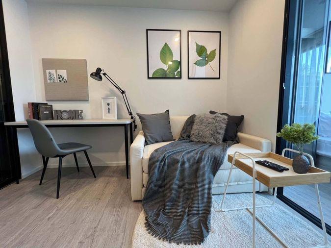 รูป 🏡 ให้เช่า Kave Ava 2 ห้องนอน 15,000฿💖 ✨ ตึก C ชั้น 7 ตกแต่งสวย ✅️ พร้อมเข้าอยู่ - รูปที่ 6/10