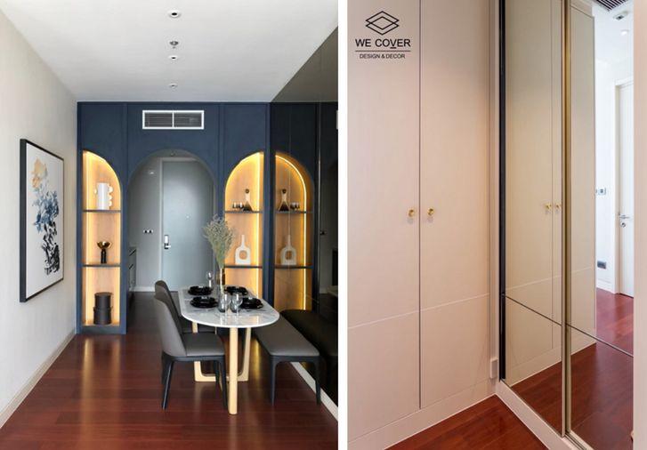 รูป Call : 097-926-4469 Condo Khun by yoo ซอยทองหล่อ 10 ใกล้ BTS ทองหล่อ 50 ตารางเมตร 1 ห้องนอน ชั้น8 ทิศเหนือ ตกแต่งครบ - รูปที่ 4/14