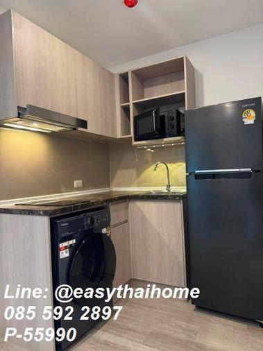รูป P-55990 🔥 ชมห้องฟรี!! เช่าคอนโด Elio Sathorn-Wutthakat ชั้น 36 (ห้องแต่งสวย) ใกล้ BTS วุฒากาศ Line ID: @easythaihome 085-592-2897 - รูปที่ 10/12