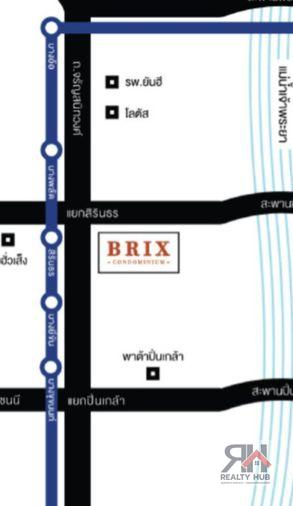 รูป 🔴RV21792🟡 ให้เช่าถูกมาก👍 Brix Condominium 💛🧡 ✅แอดไลน์ @mproperty (มี @ ด้วย) แอดมินตอบไว - รูปที่ 7/7