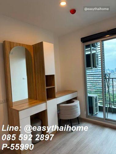 รูป P-55990 🔥 ชมห้องฟรี!! เช่าคอนโด Elio Sathorn-Wutthakat ชั้น 36 (ห้องแต่งสวย) ใกล้ BTS วุฒากาศ Line ID: @easythaihome 085-592-2897 - รูปที่ 8/12