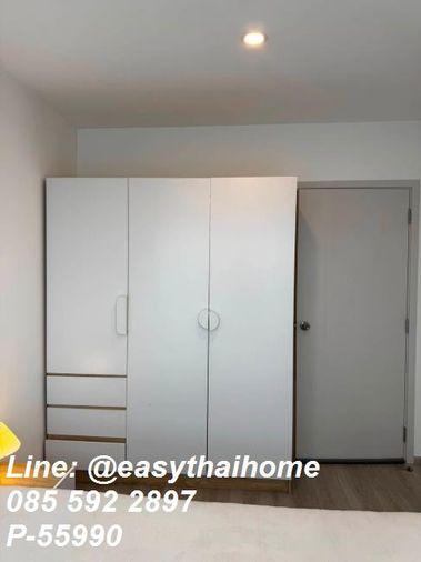 รูป P-55990 🔥 ชมห้องฟรี!! เช่าคอนโด Elio Sathorn-Wutthakat ชั้น 36 (ห้องแต่งสวย) ใกล้ BTS วุฒากาศ Line ID: @easythaihome 085-592-2897 - รูปที่ 11/12