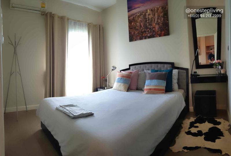 รูป 📣ให้เช่าคอนโด The Crest Sukhumvit 34 (BTS ทองหล่อ) 1ห้องนอน เฟอร์ครบ @onestepliving - รูปที่ 4/7