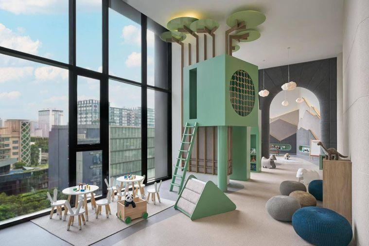 รูป RS7388 ให้เช่า Noble Nue District R9 คอนโด High-Rise ตกแต่งสวย ห้องชั้นสูงวิวเปิดโล่งไม่มีตึกบัง ใกล้ MRT พระราม 9  - รูปที่ 14/16