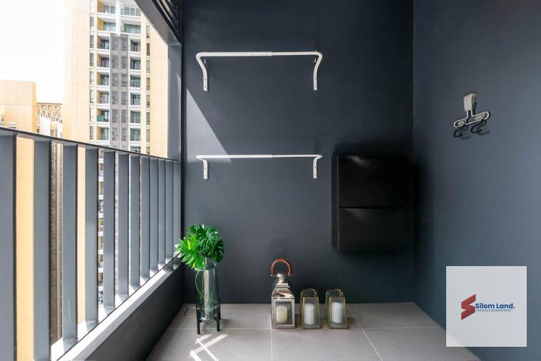 picture RS7390 For Rent: Ideo Mobi Asoke, Large Studio Unit, Newly Renovated, Elegant and Spacious, Near MRT Phetchaburi - 11/11