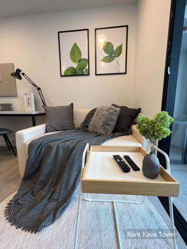 รูป 🏡 ให้เช่า Kave Ava 2 ห้องนอน 15,000฿💖 ✨ ตึก C ชั้น 7 ตกแต่งสวย ✅️ พร้อมเข้าอยู่ - รูปที่ 4/10