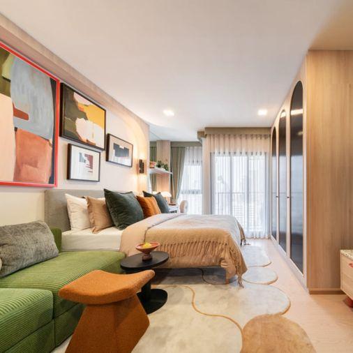 picture The Base Urban Rama 9, fully furnished condo, ready to move in - 1/10