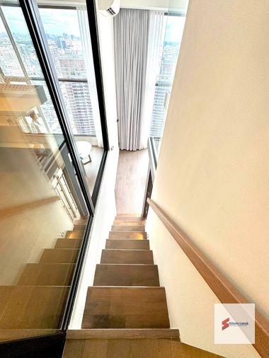 รูป RS7403 ขาย ให้เช่า Park Origin Chula–Samyan Duplex ชั้นสูง เพดานสูง วิวเมืองแบบพาโนรามา ใกล้ MRT สามย่าน - รูปที่ 13/28