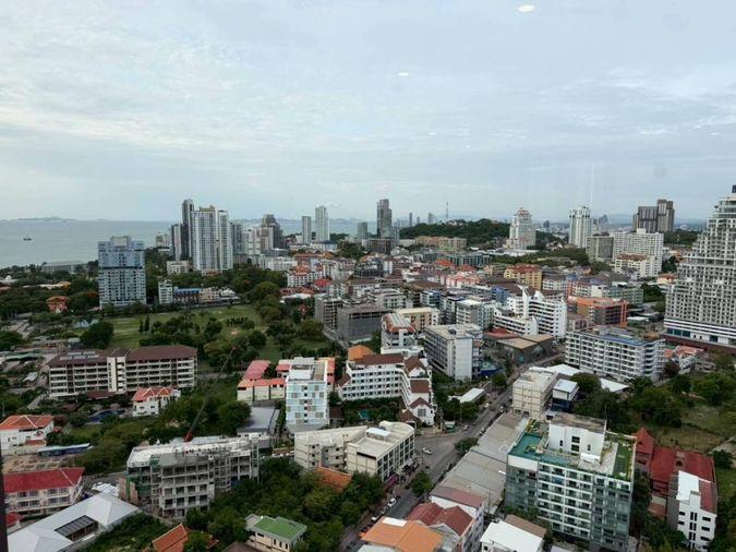 รูป 🔥 ให้เช่า The Panora Pattaya | 1 ห้องนอน ชั้นสูง วิวเมือง | 28,000 บาท/เดือน - รูปที่ 8/18