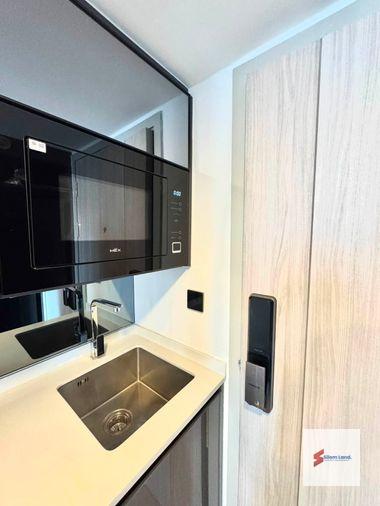 รูป RS7403 ขาย ให้เช่า Park Origin Chula–Samyan Duplex ชั้นสูง เพดานสูง วิวเมืองแบบพาโนรามา ใกล้ MRT สามย่าน - รูปที่ 25/28