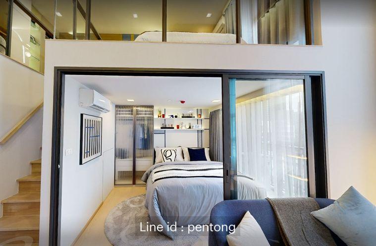 รูป The Base Urban Rama 9 ห้อง LOFT 2 ห้องนอน 1 ห้องน้ำ ราคาโปรโมชันพิเศษจากโครงการ - รูปที่ 2/10