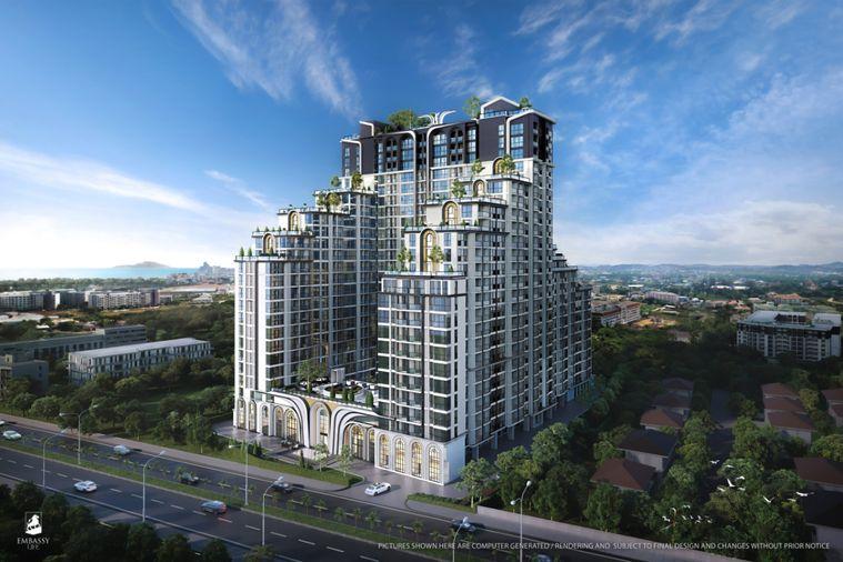 รูป 🔥 SPECIAL PRICE! EMBASSY PATTAYA | 2 BEDROOMS เพียง 4.99 ล้าน 🔥 - รูปที่ 3/18