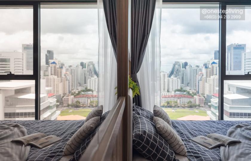 รูป 📣ให้เช่าคอนโด IDEO Mobi Asoke (MRT เพชรบุรี) เฟอร์ครบ @onestepliving - รูปที่ 5/10