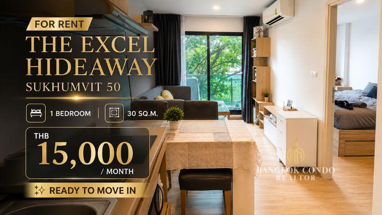 picture 🍀 GOOD VALUE 🔥 For Rent | The Excel Hideaway Sukhumvit 50 🌹 Ready to Move In ✨ | Property Code: A11886 | Line: @rent2022 - 1/7