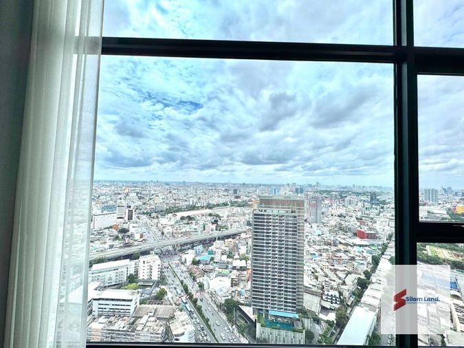 รูป RS7403 ขาย ให้เช่า Park Origin Chula–Samyan Duplex ชั้นสูง เพดานสูง วิวเมืองแบบพาโนรามา ใกล้ MRT สามย่าน - รูปที่ 27/28