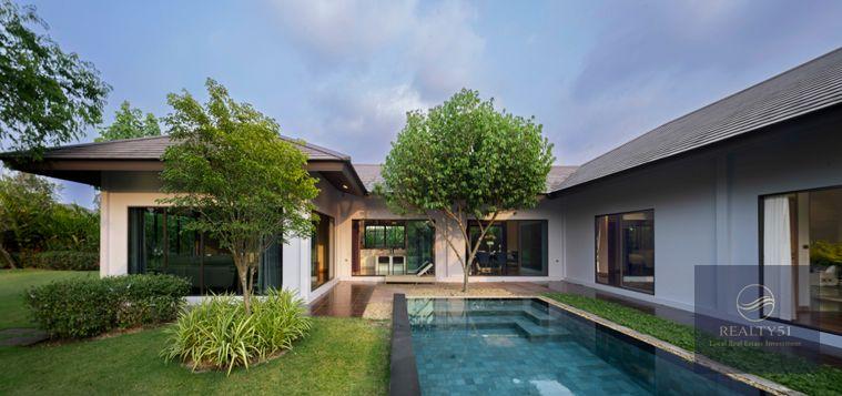 picture Luxury Pool Villa for Rent in Huay Yai Pattaya | 3 Bed | Private Pool | 120,000 THB - 1/25