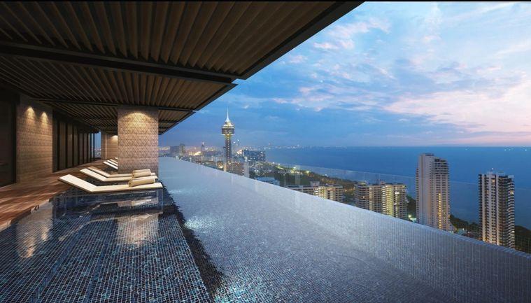 รูป 🔥 ให้เช่า The Panora Pattaya | 1 ห้องนอน ชั้นสูง วิวเมือง | 28,000 บาท/เดือน - รูปที่ 18/18