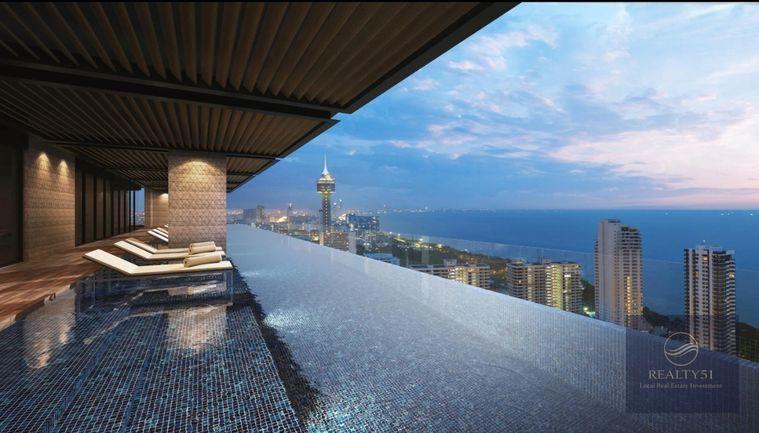 รูป 🔥 ให้เช่า The Panora Pattaya | 1 ห้องนอน ชั้นสูง วิวเมือง | 28,000 บาท/เดือน - รูปที่ 18/18